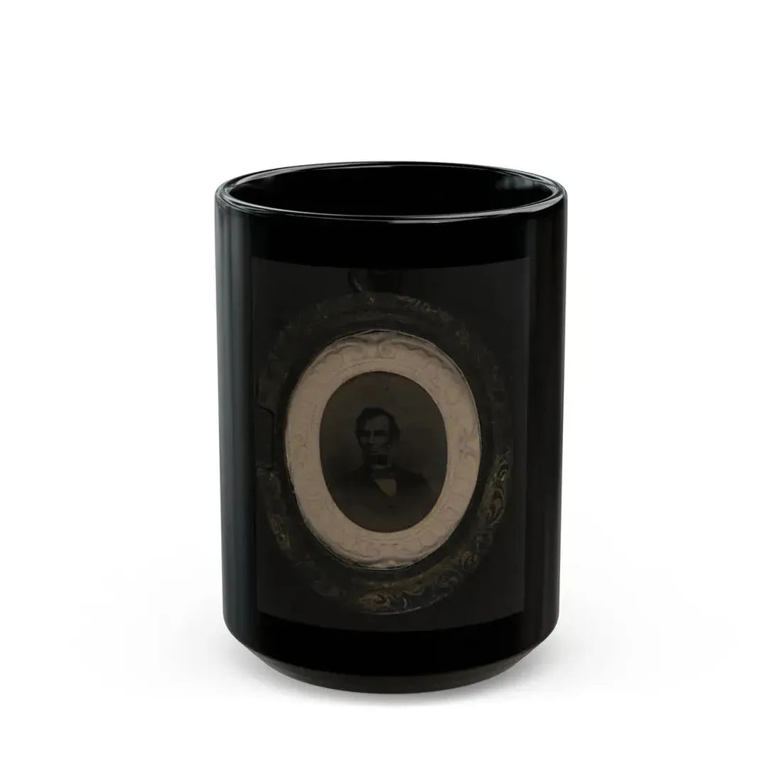 Abraham Lincoln (U.S. Civil War) Black Coffee Mug 15oz - Go Mug Yourself