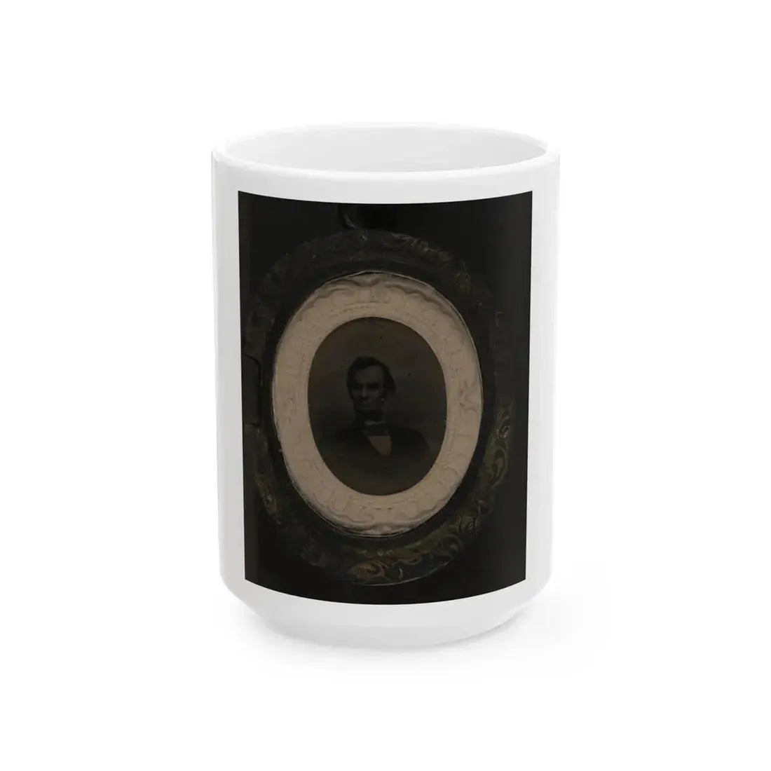 Abraham Lincoln (U.S. Civil War) White Coffee Mug 15oz - Go Mug Yourself