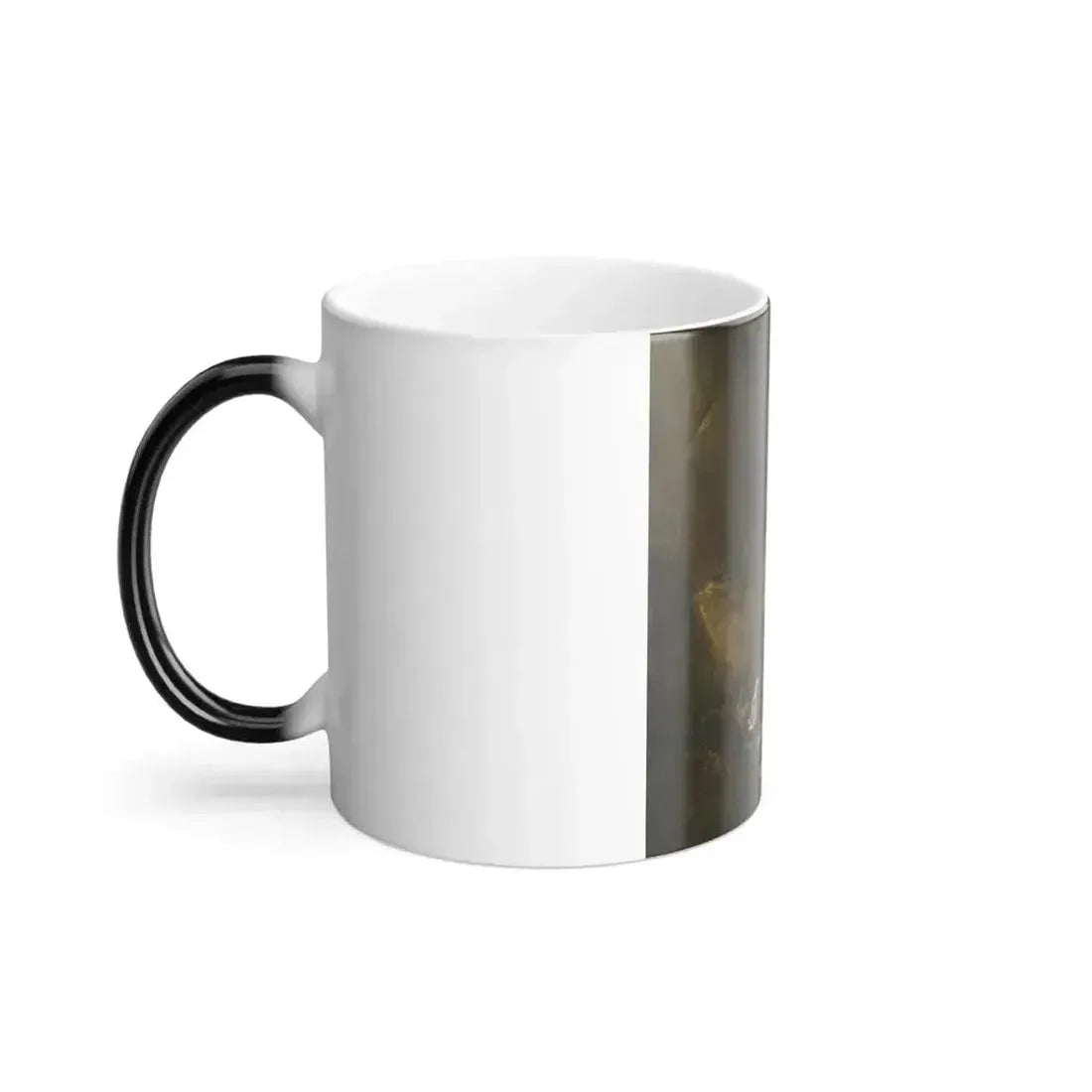 Abraham van Cuylenborch (1610 - 1658) A grotto with travelers and a sculpture of Bacchus - Color Changing Mug 11oz - Go Mug Yourself
