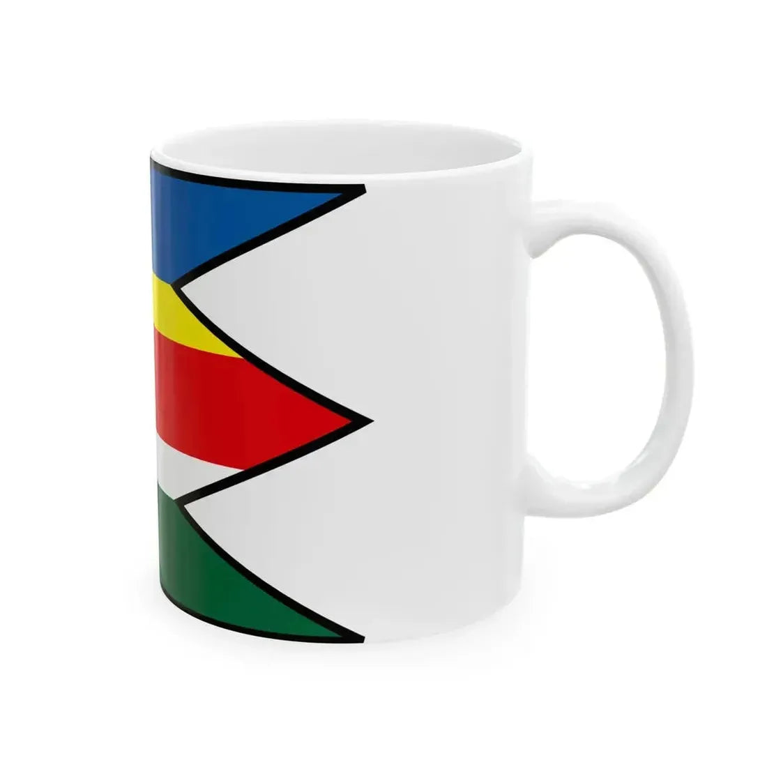 Abramova Turcianske Teplice Flag (Slovakia) White Coffee Mug - Go Mug Yourself