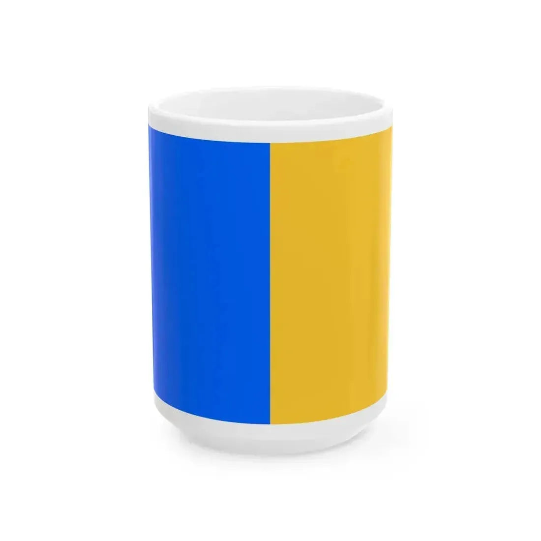 Abu Kanad Flag (Lebanon) White Coffee Mug 15oz - Go Mug Yourself