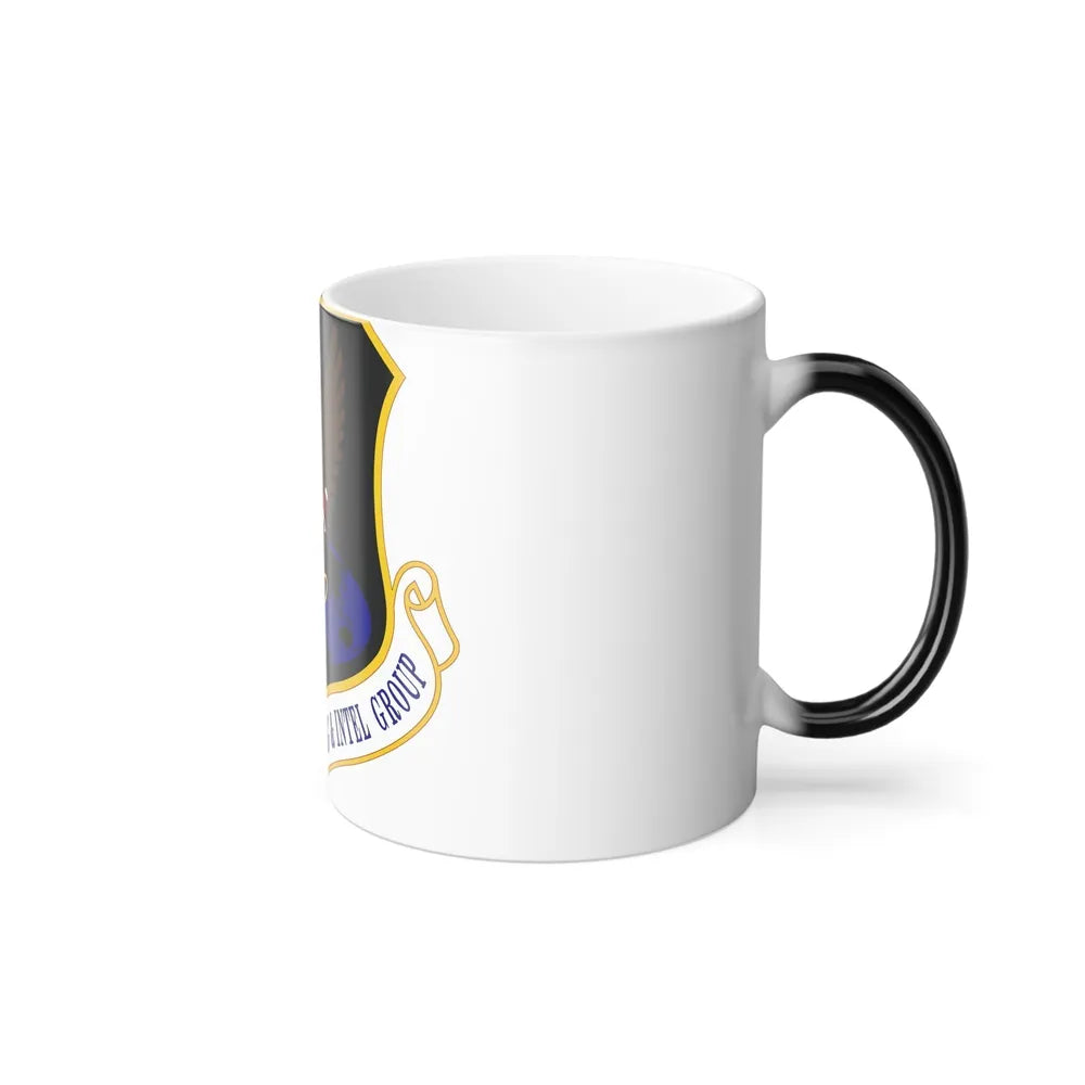 ACC Combat Targeting & Intelligence Group (U.S. Air Force) Color Changing Coffee Mug-Go Mug Yourself