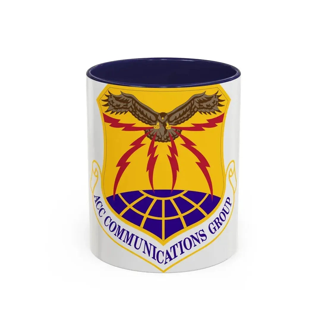 ACC Communications Group (U.S. Air Force) Accent Coffee Mug 11oz Navy - Go Mug Yourself