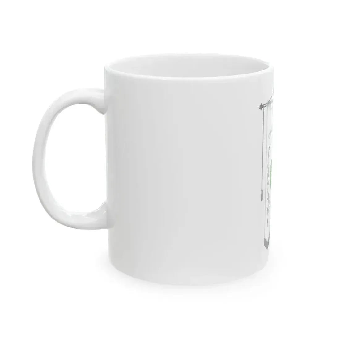 Acceglio-Gonfalone (Italy) White Coffee Mug - Go Mug Yourself