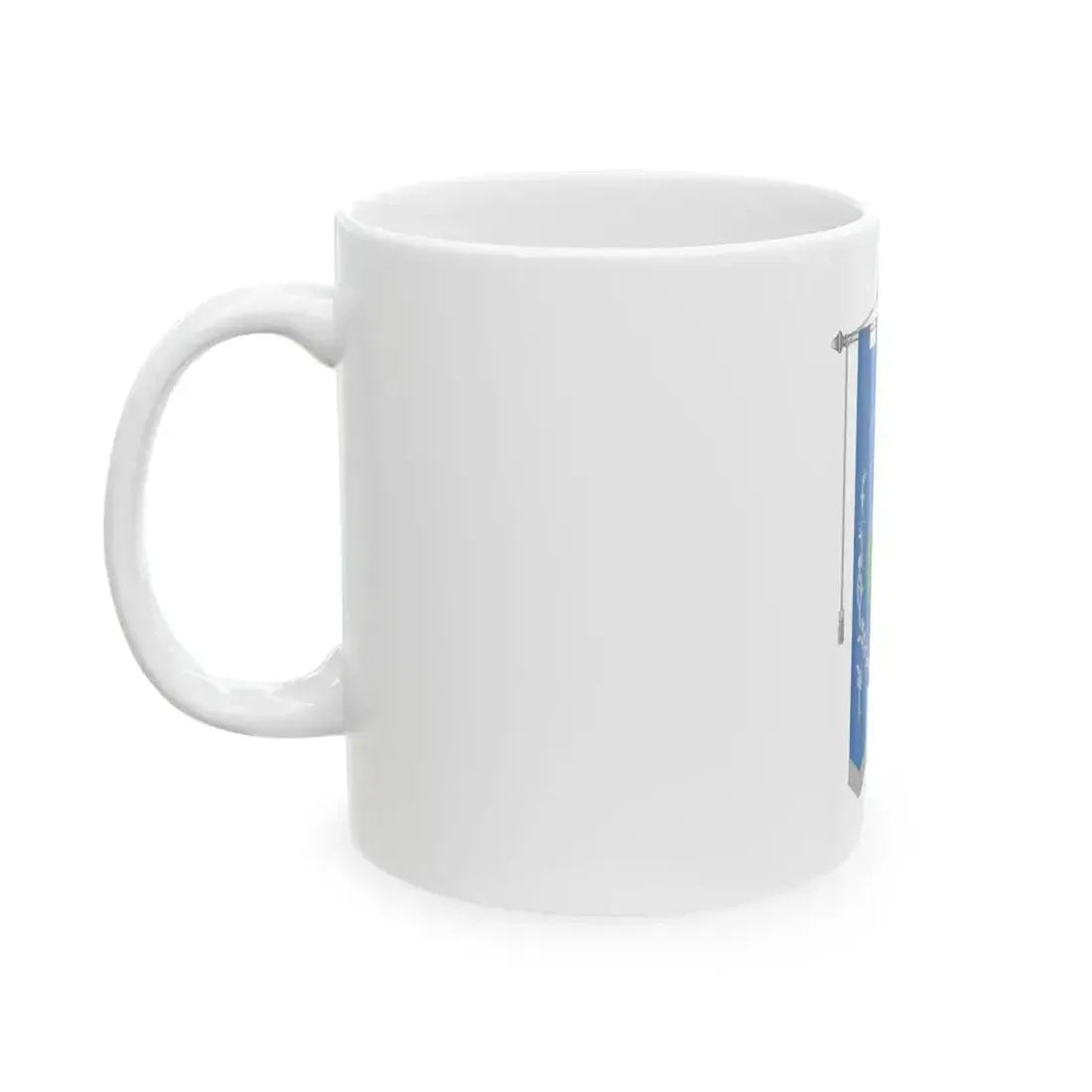 Acciano-Gonfalone (Italy) White Coffee Mug - Go Mug Yourself
