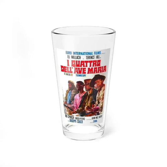 ACE HIGH 1968 Movie Poster - Pint Glass 16oz 16oz - Go Mug Yourself