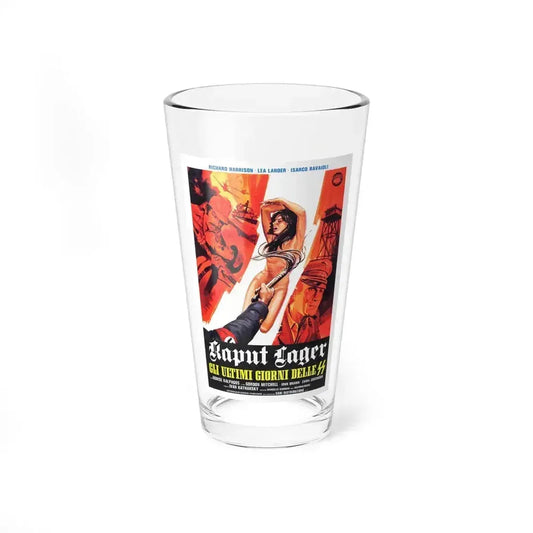 ACHTUNG! DESERT TIGERS (ITALIAN) 2 1977 Movie Poster - Pint Glass 16oz 16oz - Go Mug Yourself