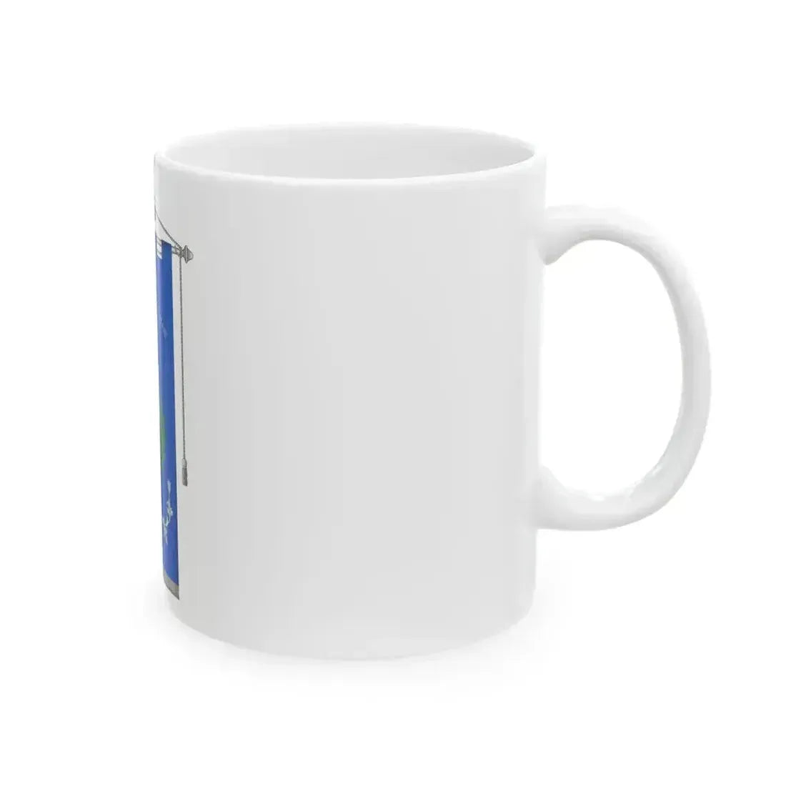 Acquaviva Platani-Gonfalone (Italy) White Coffee Mug - Go Mug Yourself