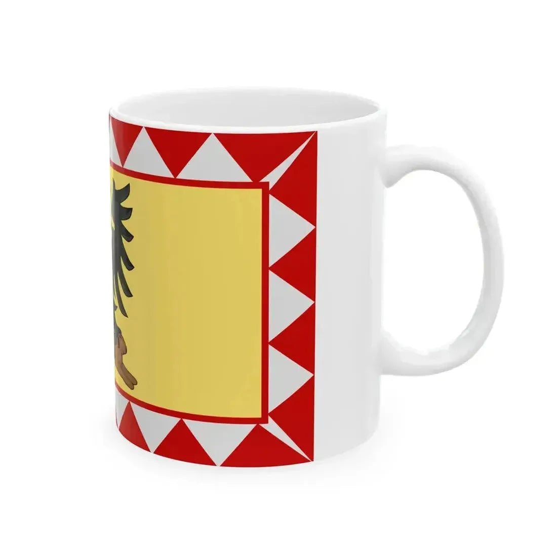 Acqui Terme-Bandiera (Italy) White Coffee Mug - Go Mug Yourself