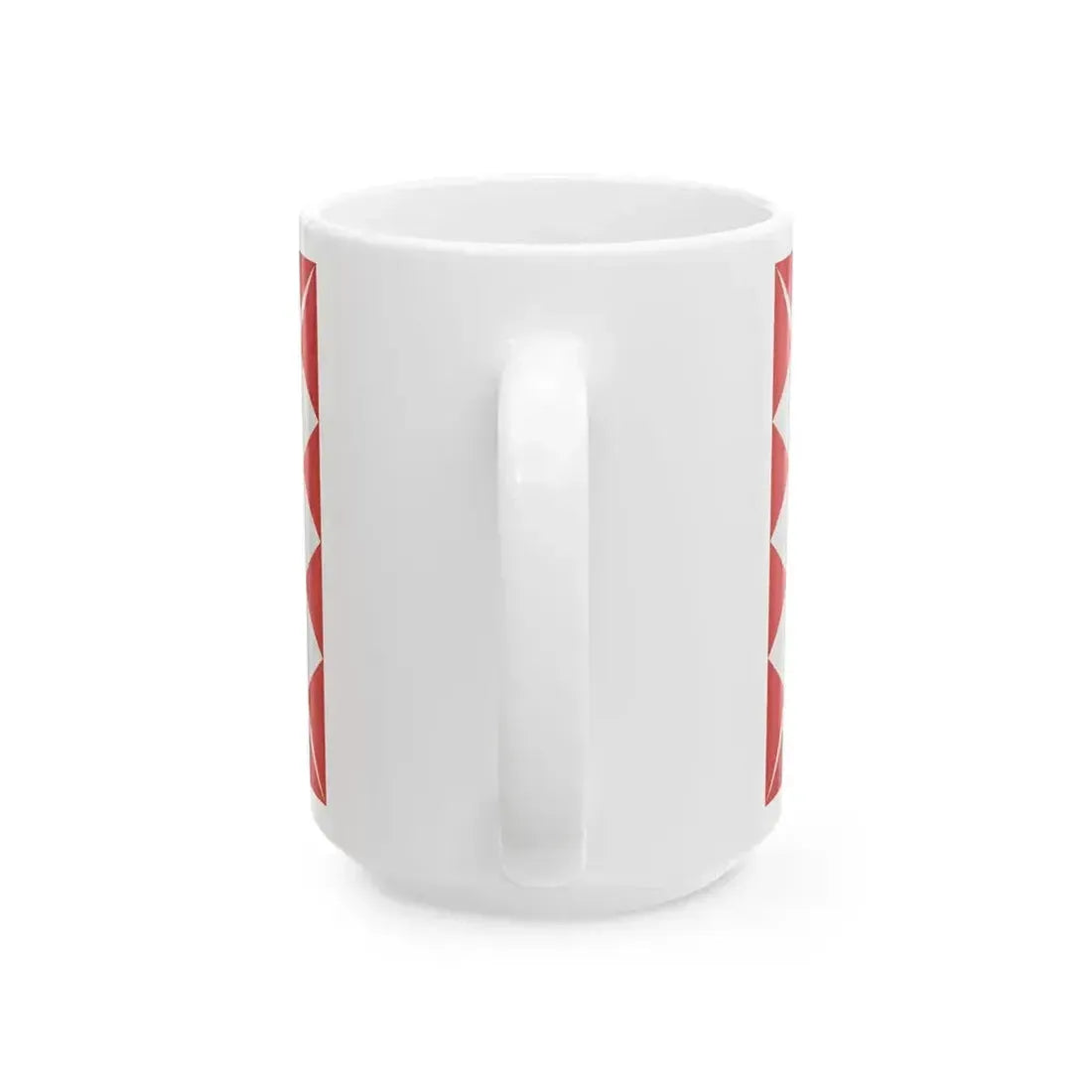 Acqui Terme-Bandiera (Italy) White Coffee Mug - Go Mug Yourself