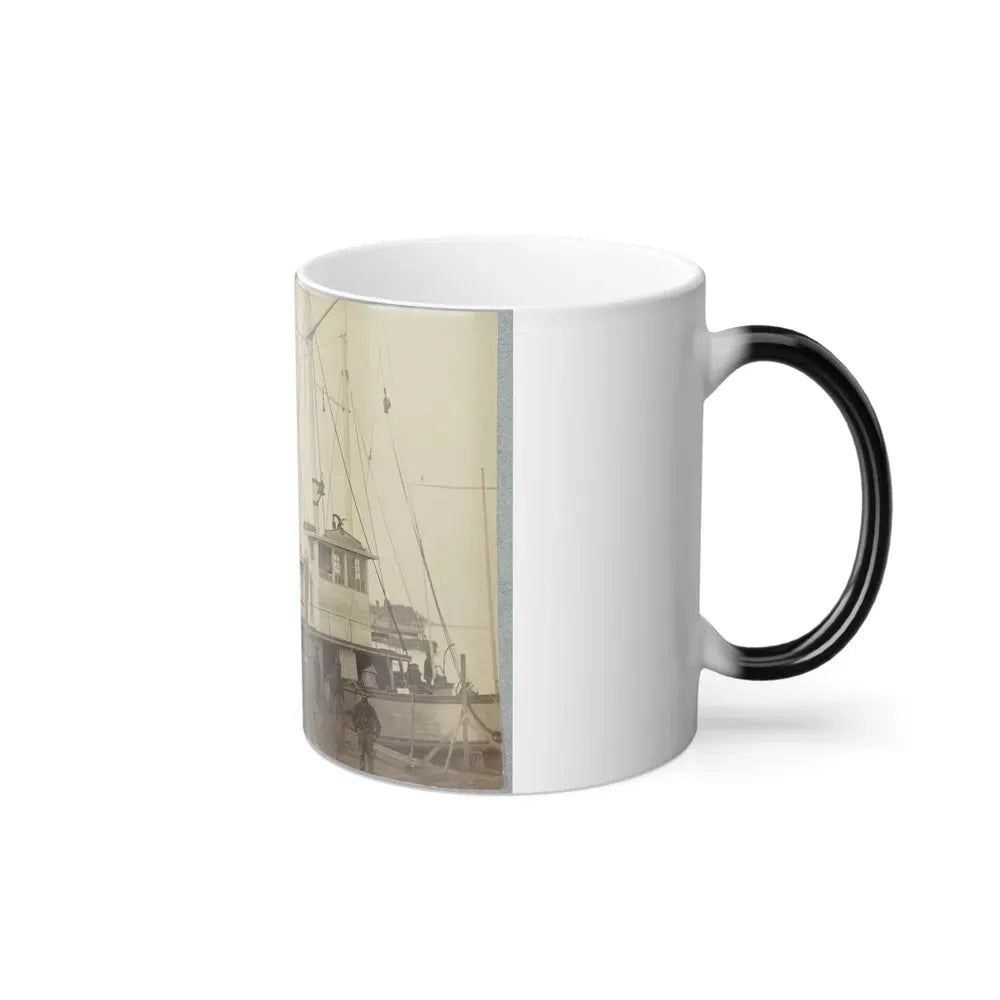 Acquia (I.E. Aquia) Creek Landing, Va. 001 (U.S. Civil War) Color Changing Coffee Mug 11oz - Go Mug Yourself