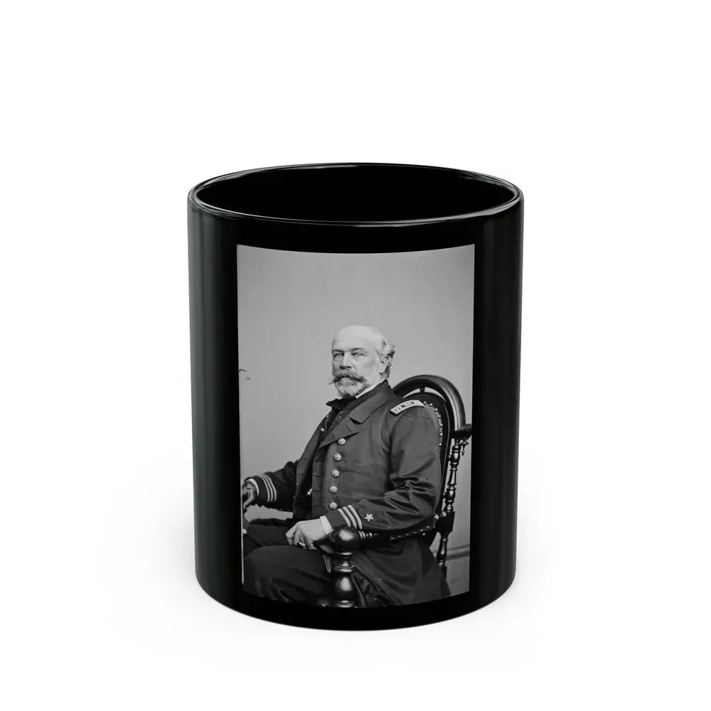 Act. Lt. Comm. Edward Conroy, Usn (U.S. Civil War) Black Coffee Mug 11oz - Go Mug Yourself