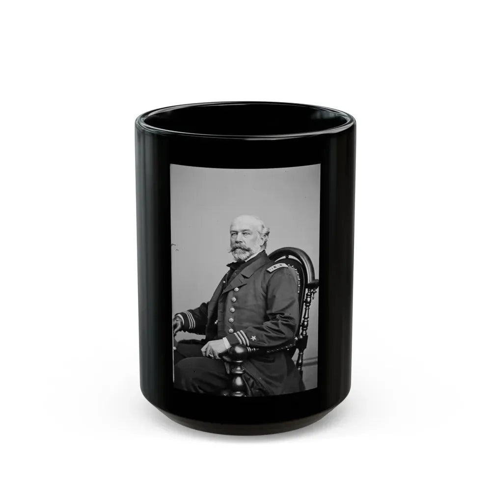 Act. Lt. Comm. Edward Conroy, Usn (U.S. Civil War) Black Coffee Mug 15oz - Go Mug Yourself