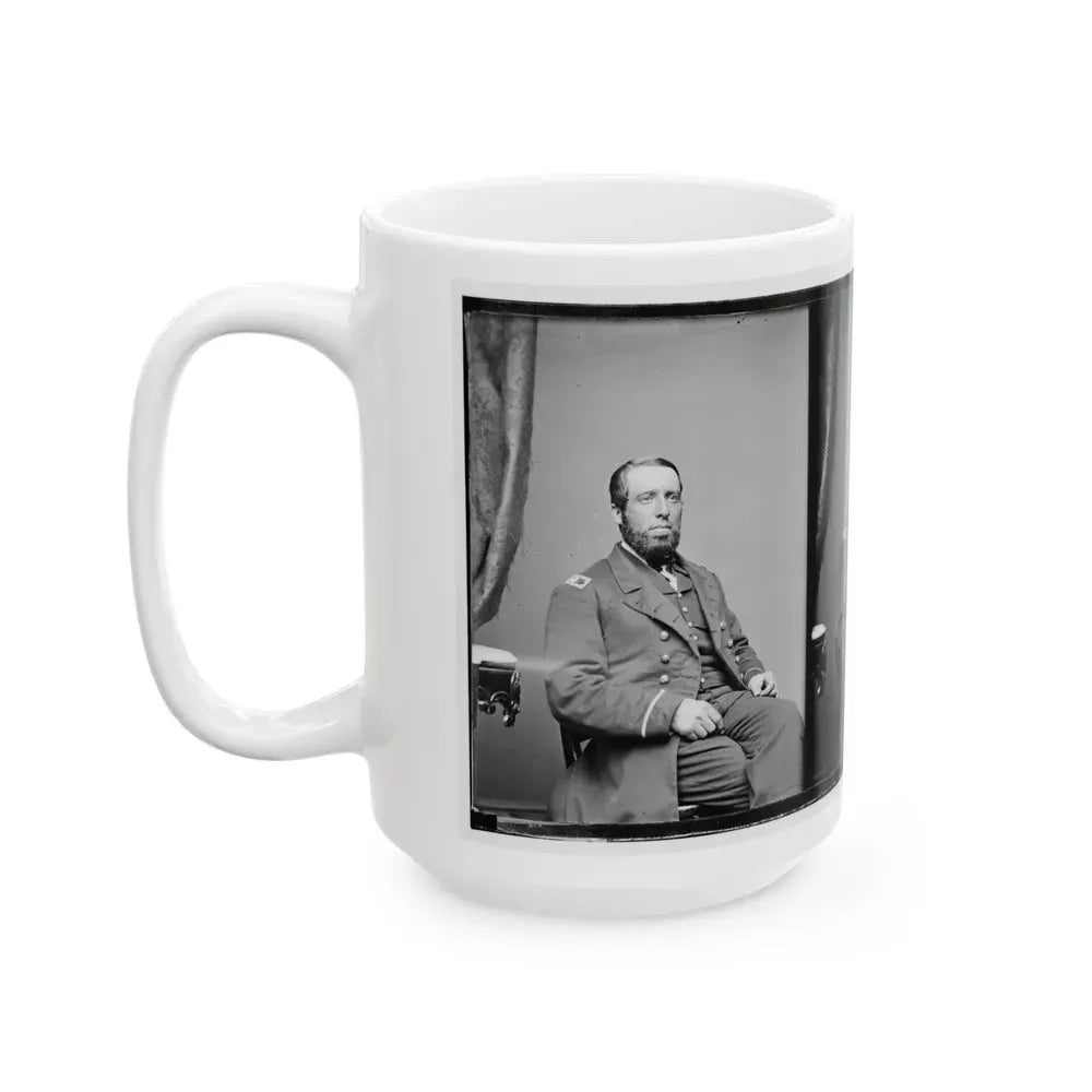 Acting Ensign J.F. Hughes, U.S.N. (U.S. Civil War) White Coffee Mug - Go Mug Yourself