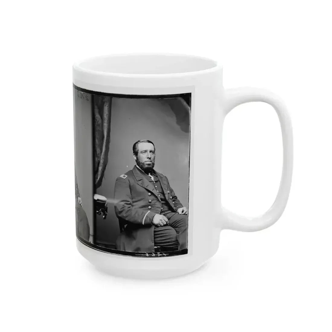 Acting Ensign J.F. Hughes, U.S.N. (U.S. Civil War) White Coffee Mug - Go Mug Yourself