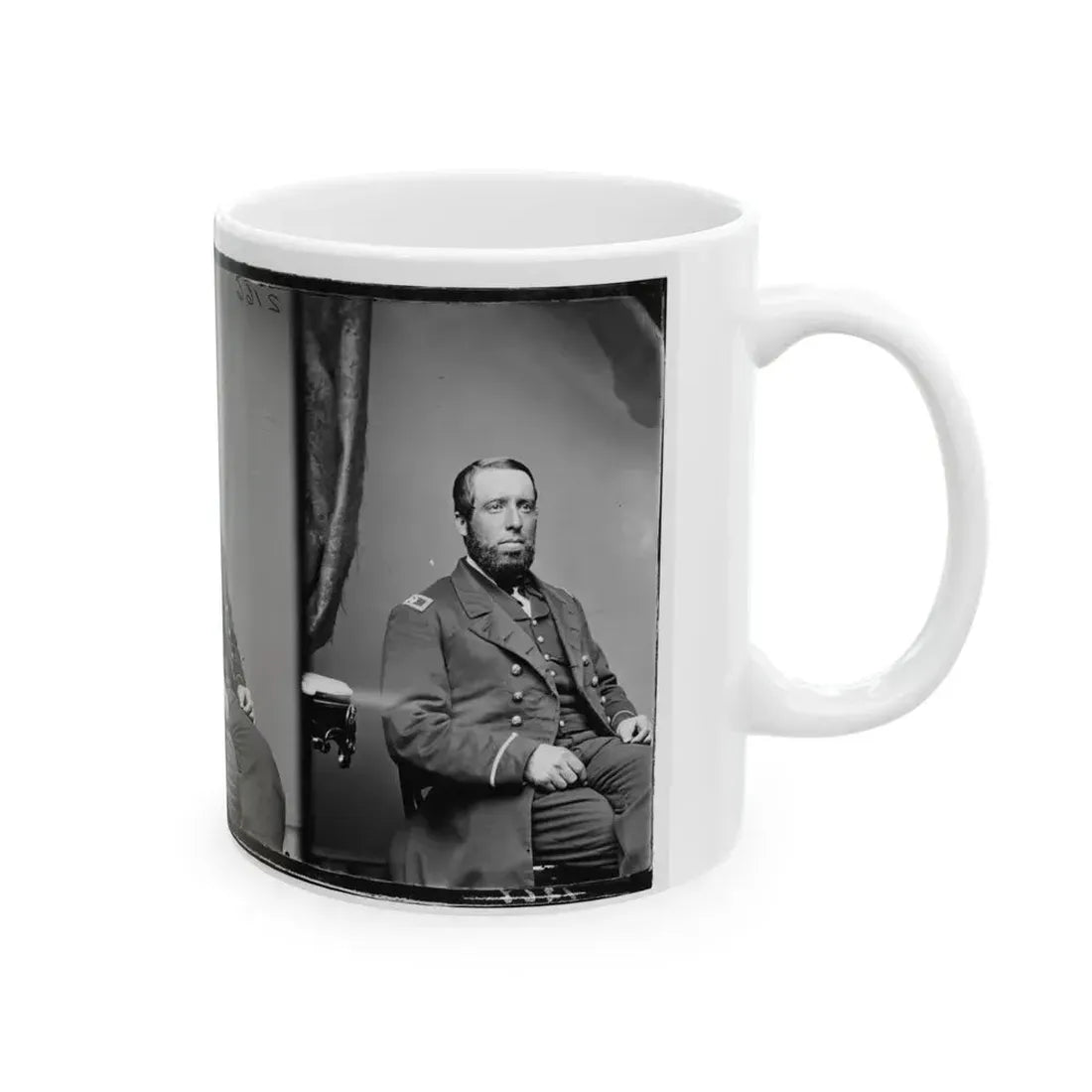 Acting Ensign J.F. Hughes, U.S.N. (U.S. Civil War) White Coffee Mug - Go Mug Yourself