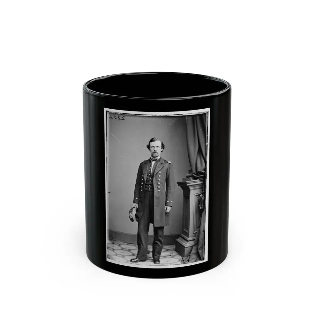 Acting Master Freeman, U.S.N. (U.S. Civil War) Black Coffee Mug 11oz - Go Mug Yourself