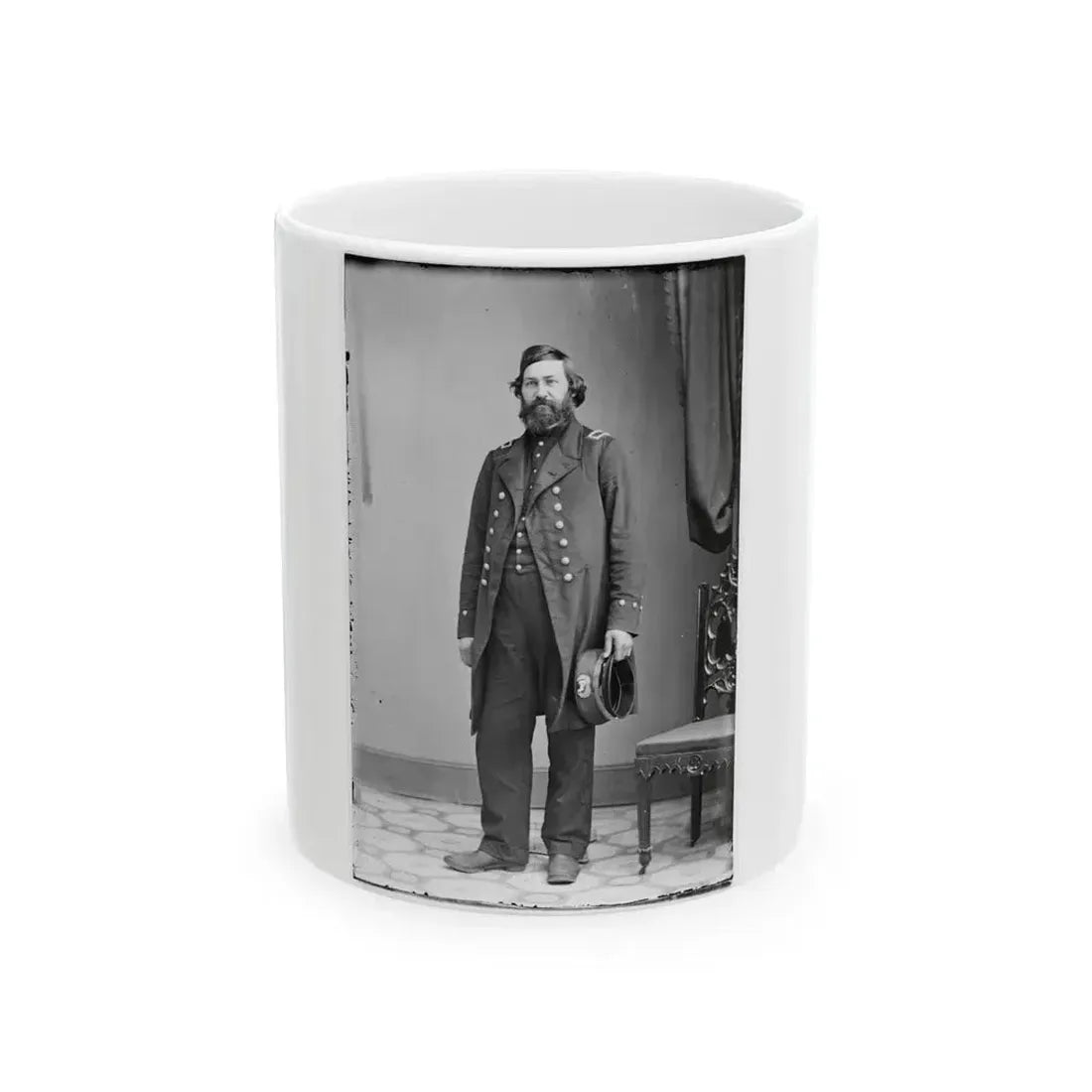 Acting Master S.B. Gregory, U.S.N. (U.S. Civil War) White Coffee Mug 11oz - Go Mug Yourself