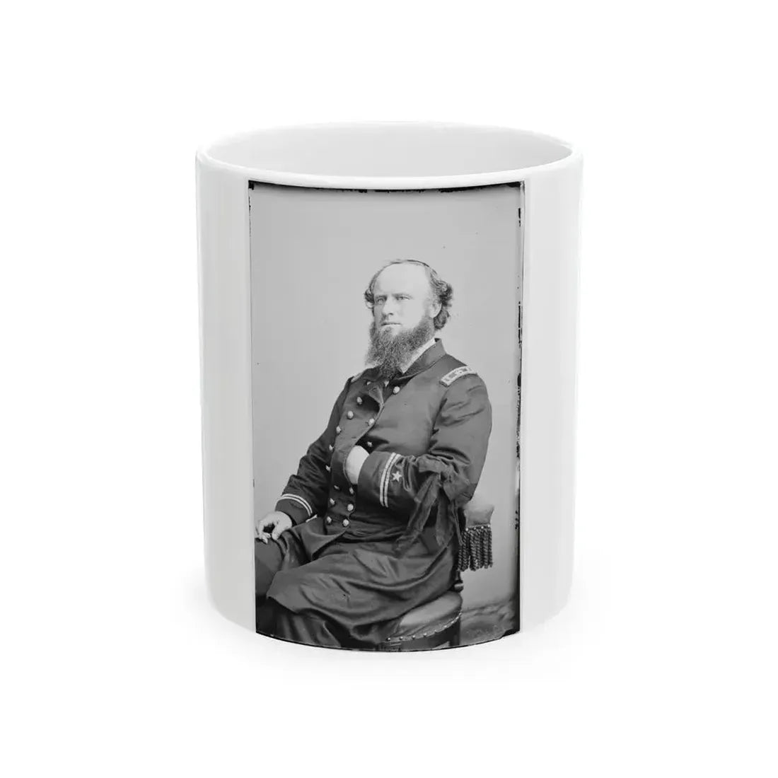 Acting Master W. Porter, U.S.N. 002 (U.S. Civil War) White Coffee Mug 11oz - Go Mug Yourself