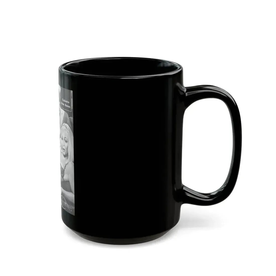 Action-for-Men-January-1967-5 - Black Coffee Mug - Go Mug Yourself