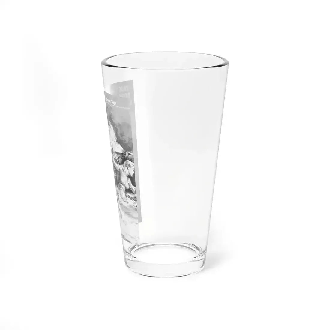 Action-for-Men-September-1962-4 (Magazine Illustration) Pint Glass 16oz - Go Mug Yourself