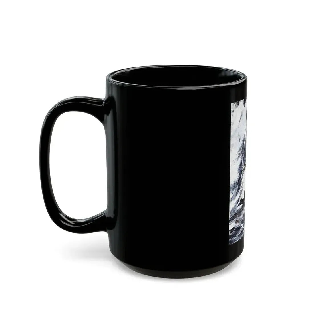 Action off Salerno (1), Blue Book Magazine, April 1948 - Black Coffee Mug - Go Mug Yourself