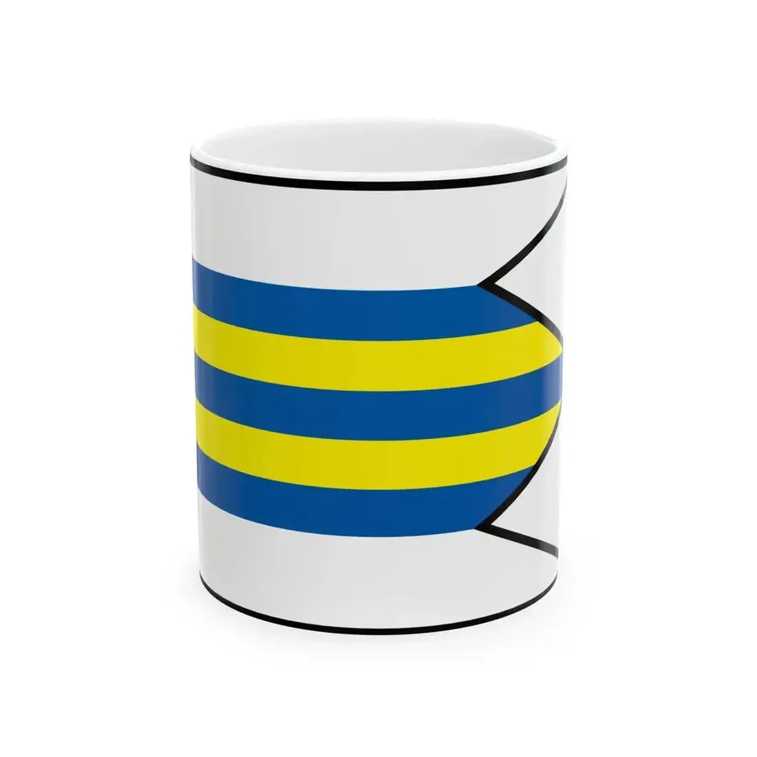Adamovske Kochanovce Trencin Flag (Slovakia) White Coffee Mug 11oz - Go Mug Yourself