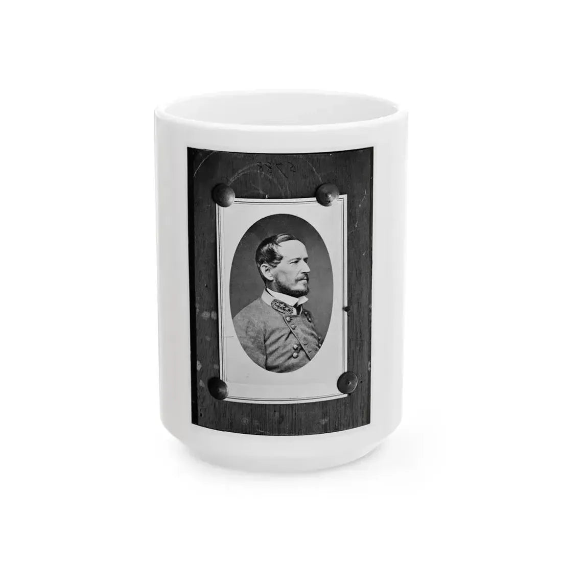 Adams, C.S.A. (U.S. Civil War) White Coffee Mug 15oz - Go Mug Yourself