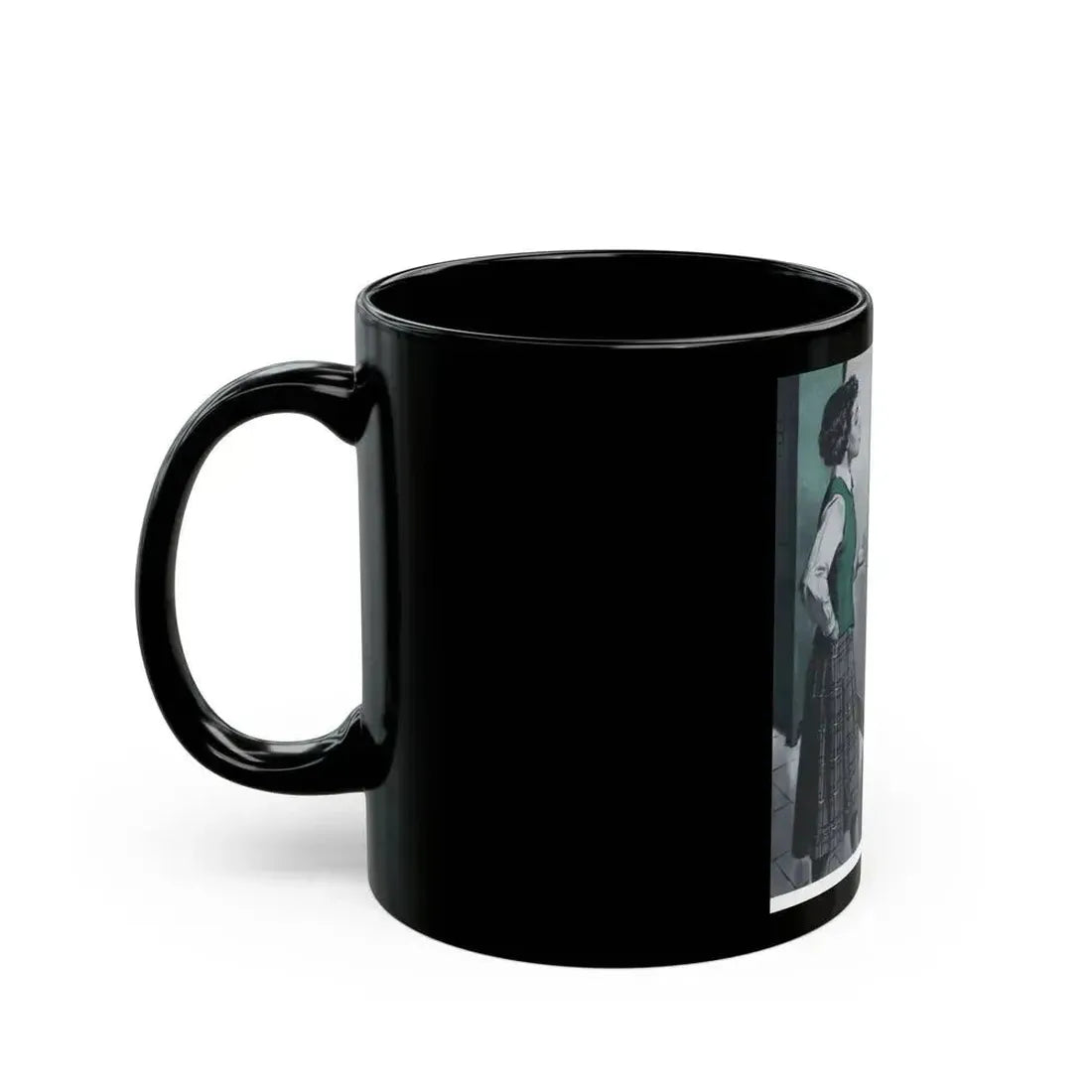 Addition and Subtraction, The American Girl, January 1951 - Black Coffee Mug - Go Mug Yourself