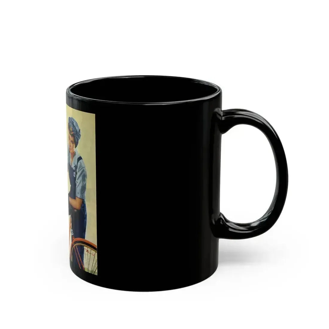 Adel advertisement, The Saturday Evening Post, May 6, 1944 - Black Coffee Mug - Go Mug Yourself