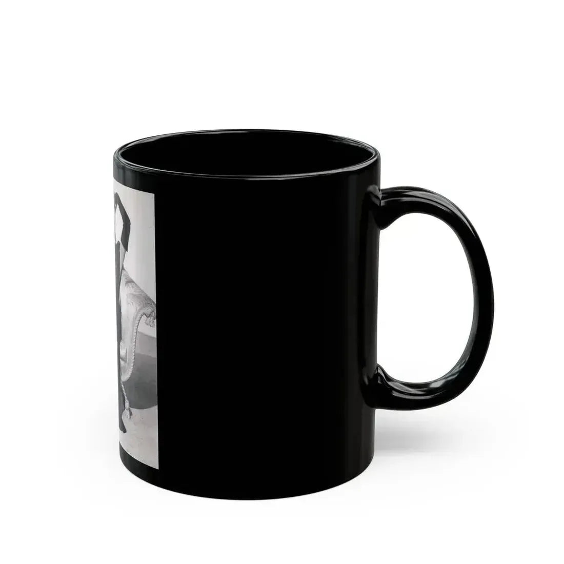 Adele Jergens #02 (Vintage Female Icon) Black Coffee Mug - Go Mug Yourself
