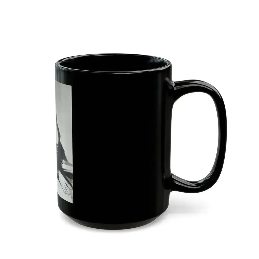 Adele Jergens #05 (Vintage Female Icon) Black Coffee Mug - Go Mug Yourself