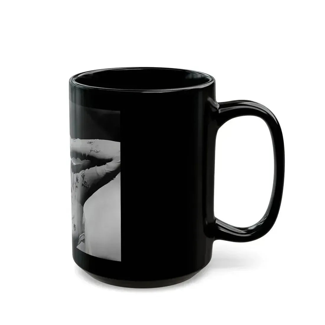 Adele Jergens #08 (Vintage Female Icon) Black Coffee Mug - Go Mug Yourself