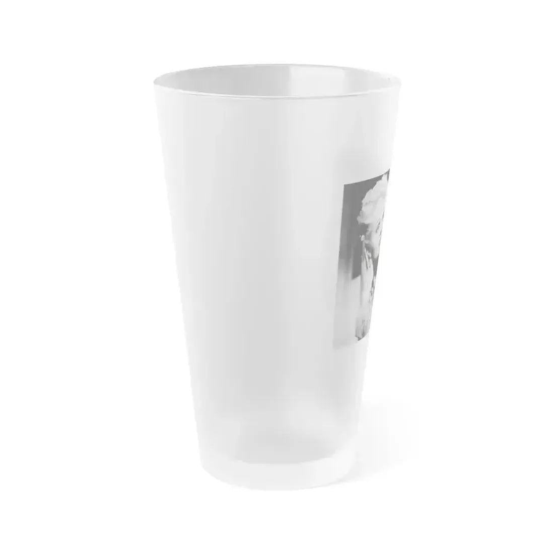 Adele Jergens #08 (Vintage Female Icon) Frosted Pint Glass 16oz - Go Mug Yourself