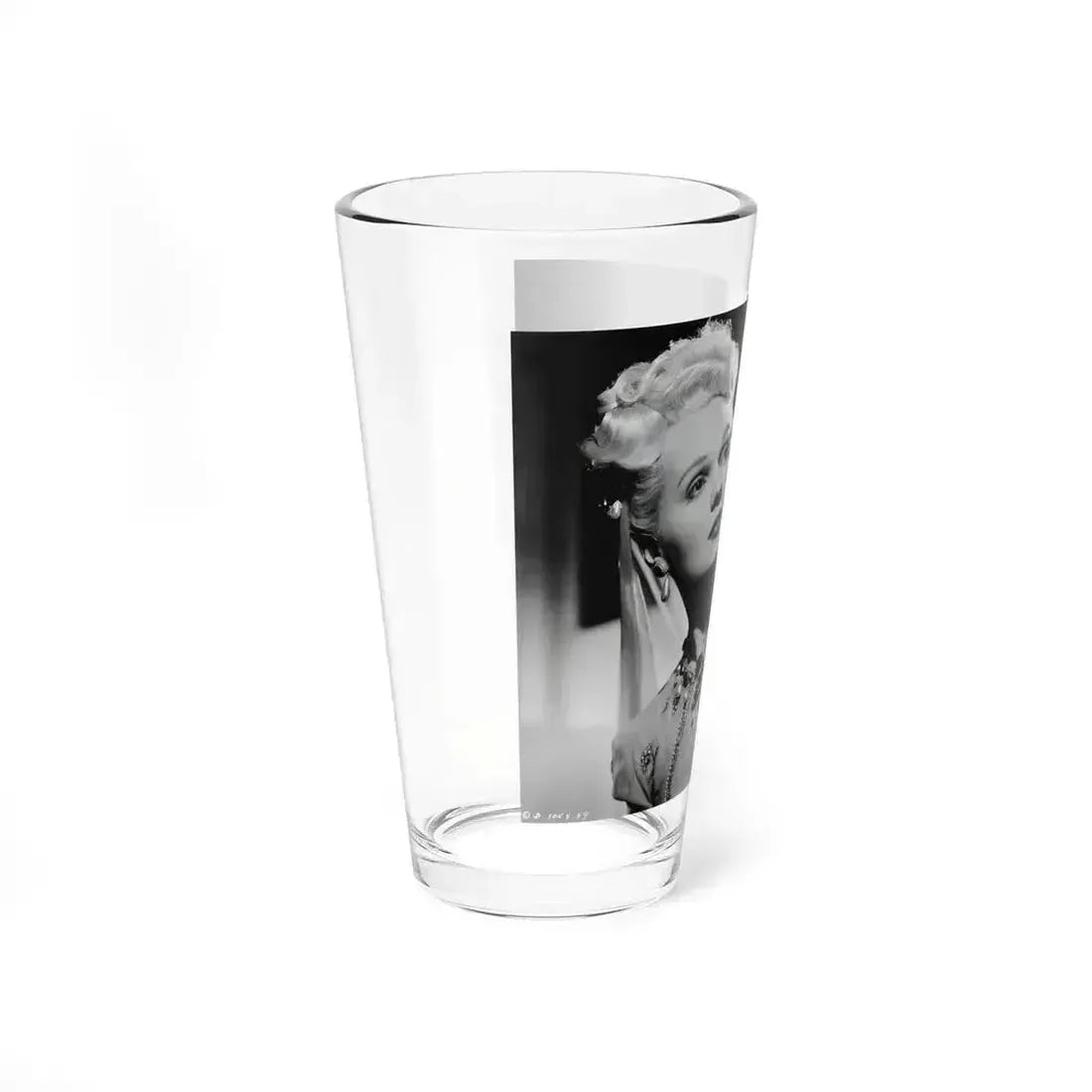 Adele Jergens #08 (Vintage Female Icon) Pint Glass 16oz - Go Mug Yourself