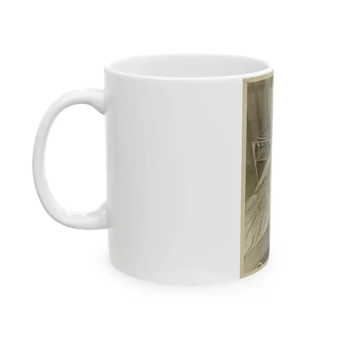 Adele Jergens #113 (Vintage Female Icon) White Coffee Mug - Go Mug Yourself