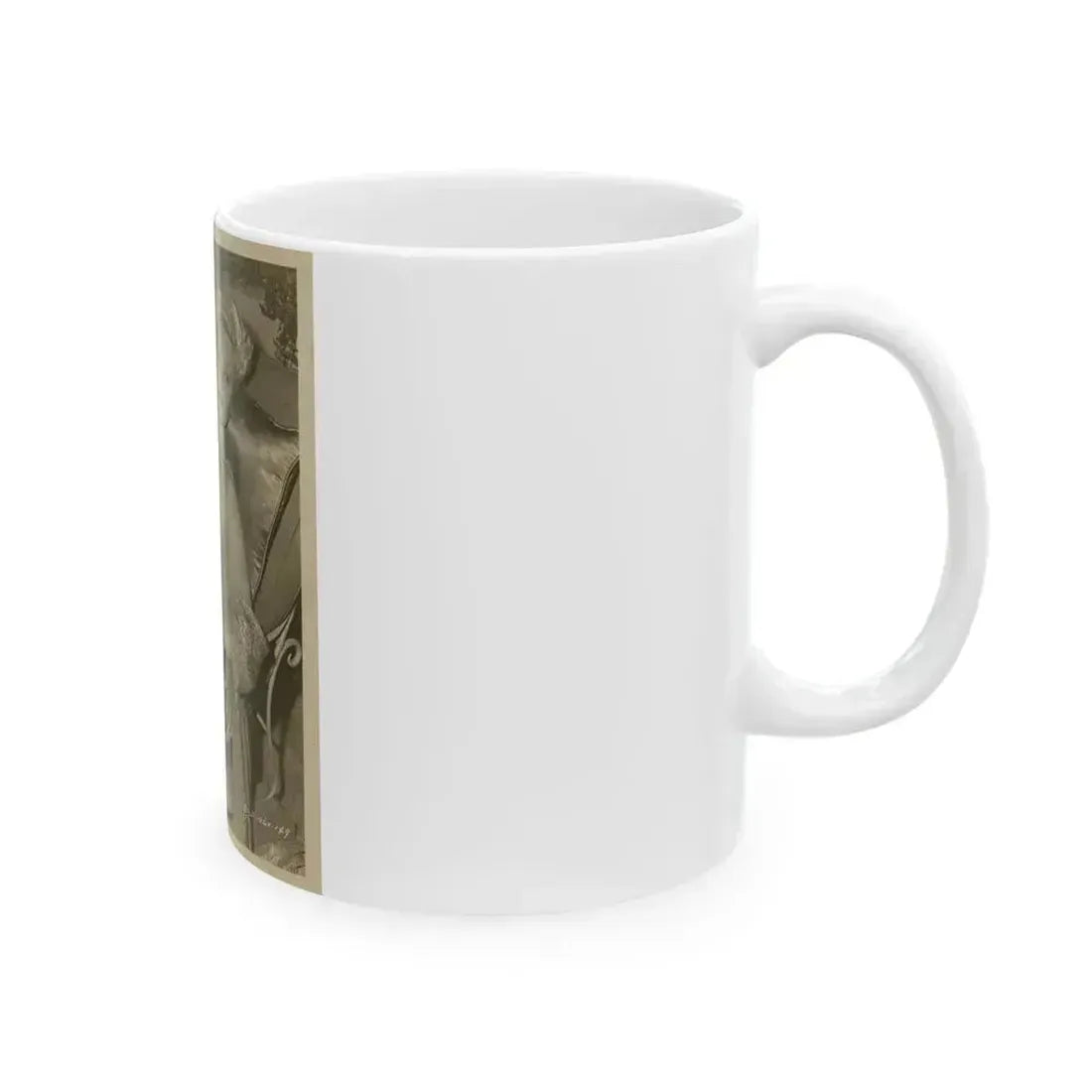 Adele Jergens #113 (Vintage Female Icon) White Coffee Mug - Go Mug Yourself
