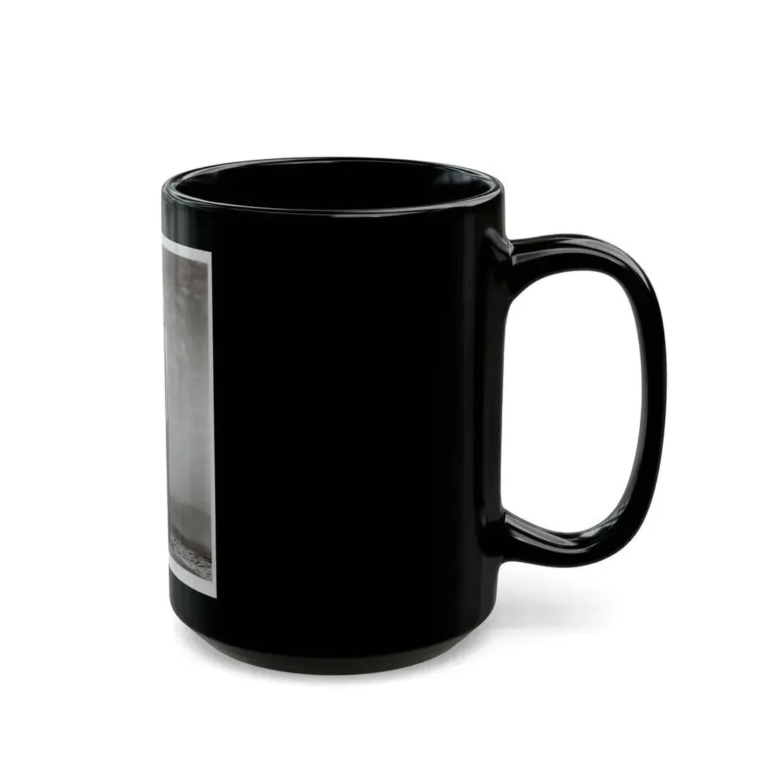 Adele Jergens #120 - 8x10 B&W Photo of Full Body 2-Piece Swimsuit Cheesecake Photo (Vintage Female Icon) Black Coffee Mug - Go Mug Yourself