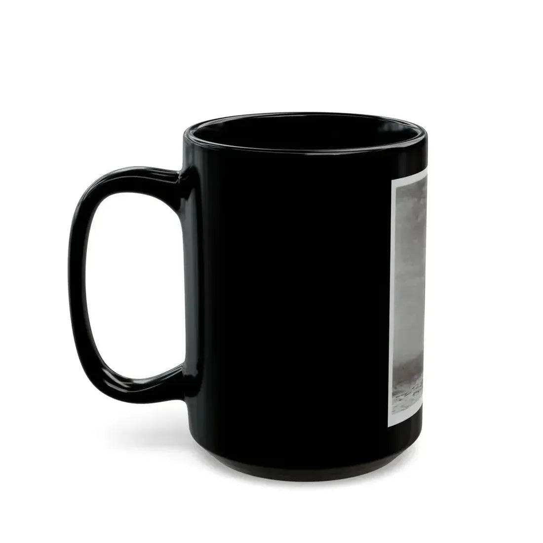 Adele Jergens #120 - 8x10 B&W Photo of Full Body 2-Piece Swimsuit Cheesecake Photo (Vintage Female Icon) Black Coffee Mug - Go Mug Yourself