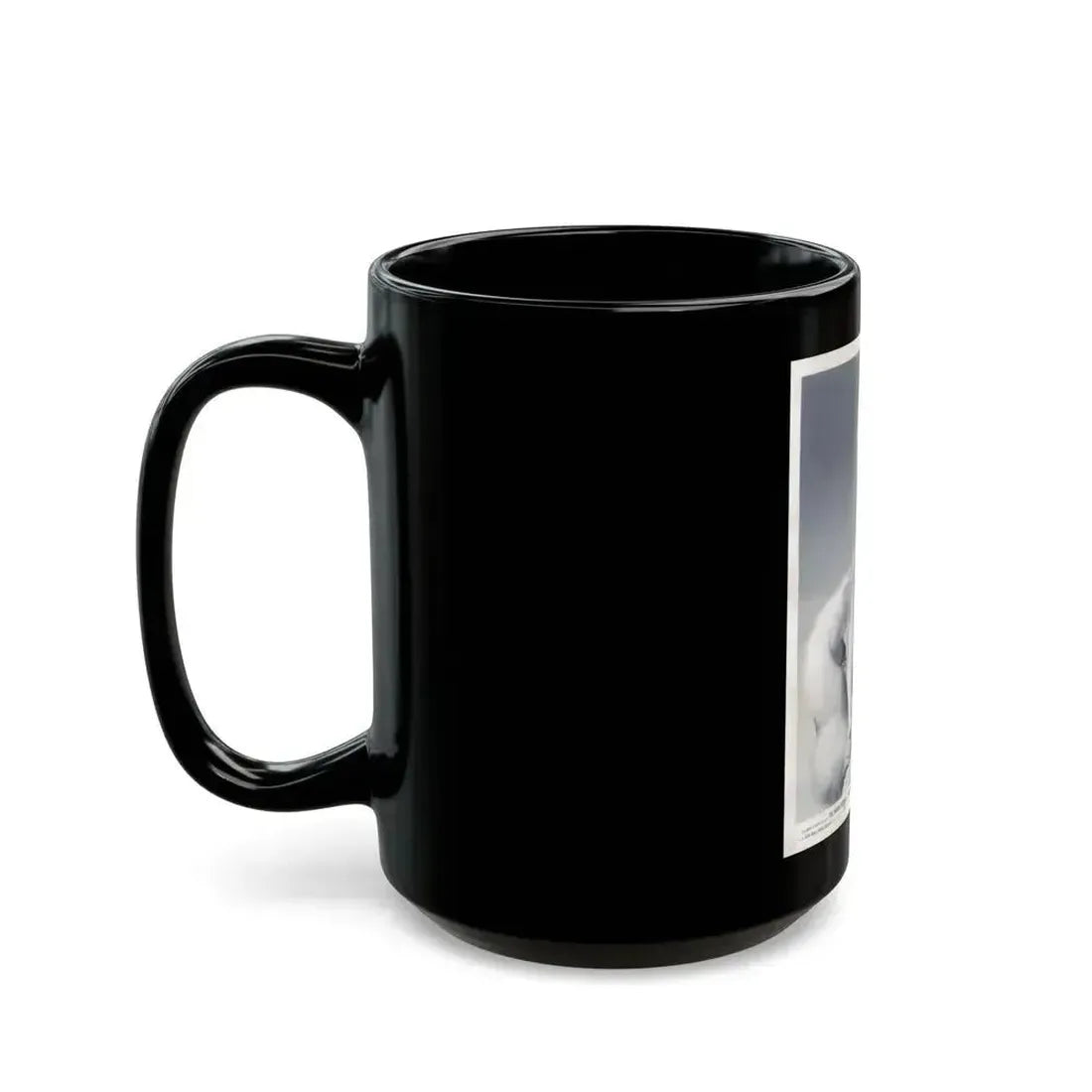 Adele Jergens #121 (Vintage Female Icon) Black Coffee Mug - Go Mug Yourself