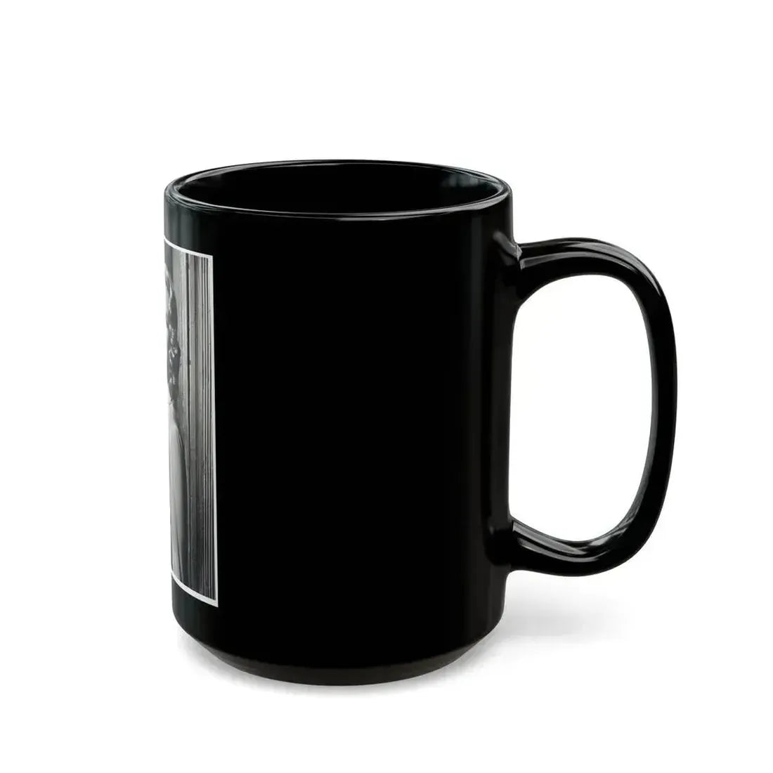 Adele Jergens #122 (Vintage Female Icon) Black Coffee Mug - Go Mug Yourself