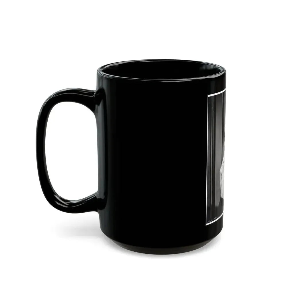 Adele Jergens #122 (Vintage Female Icon) Black Coffee Mug - Go Mug Yourself