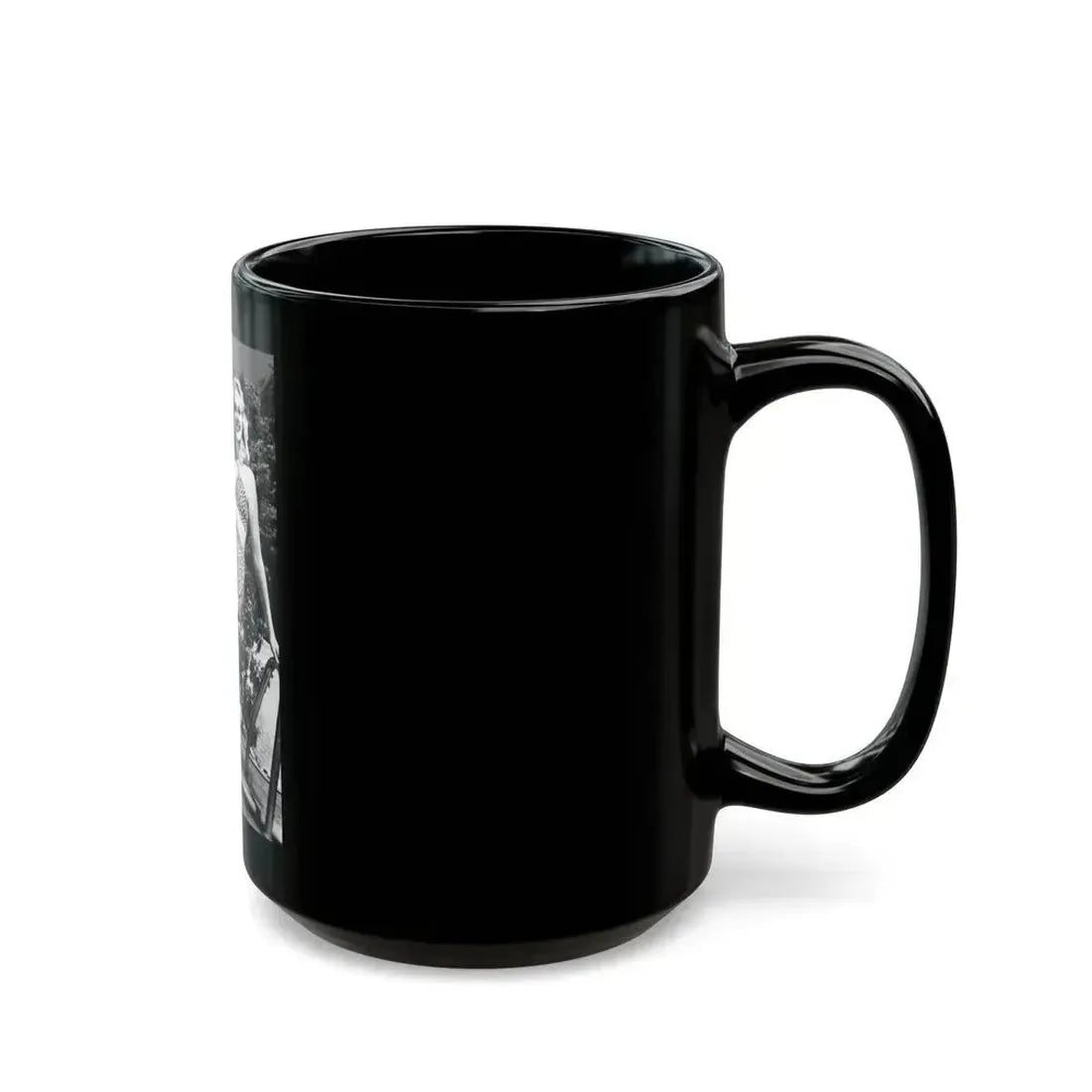 Adele Jergens #126 (Vintage Female Icon) Black Coffee Mug - Go Mug Yourself