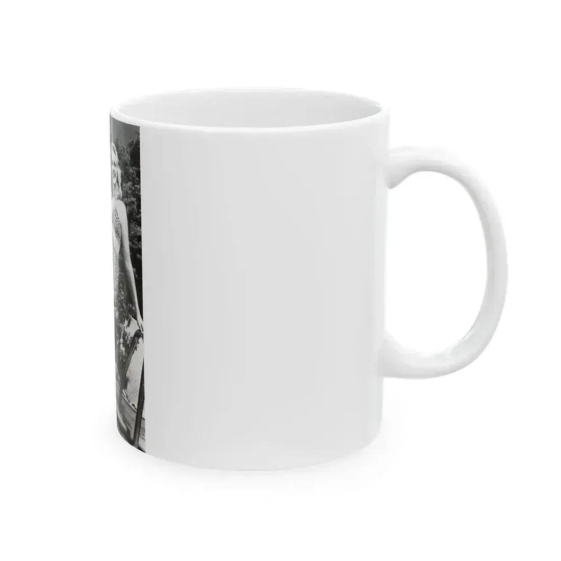 Adele Jergens #126 (Vintage Female Icon) White Coffee Mug - Go Mug Yourself