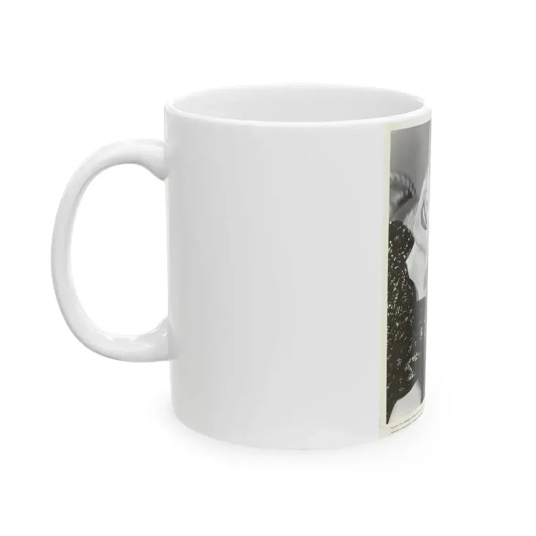 Adele Jergens #127 (Vintage Female Icon) White Coffee Mug - Go Mug Yourself