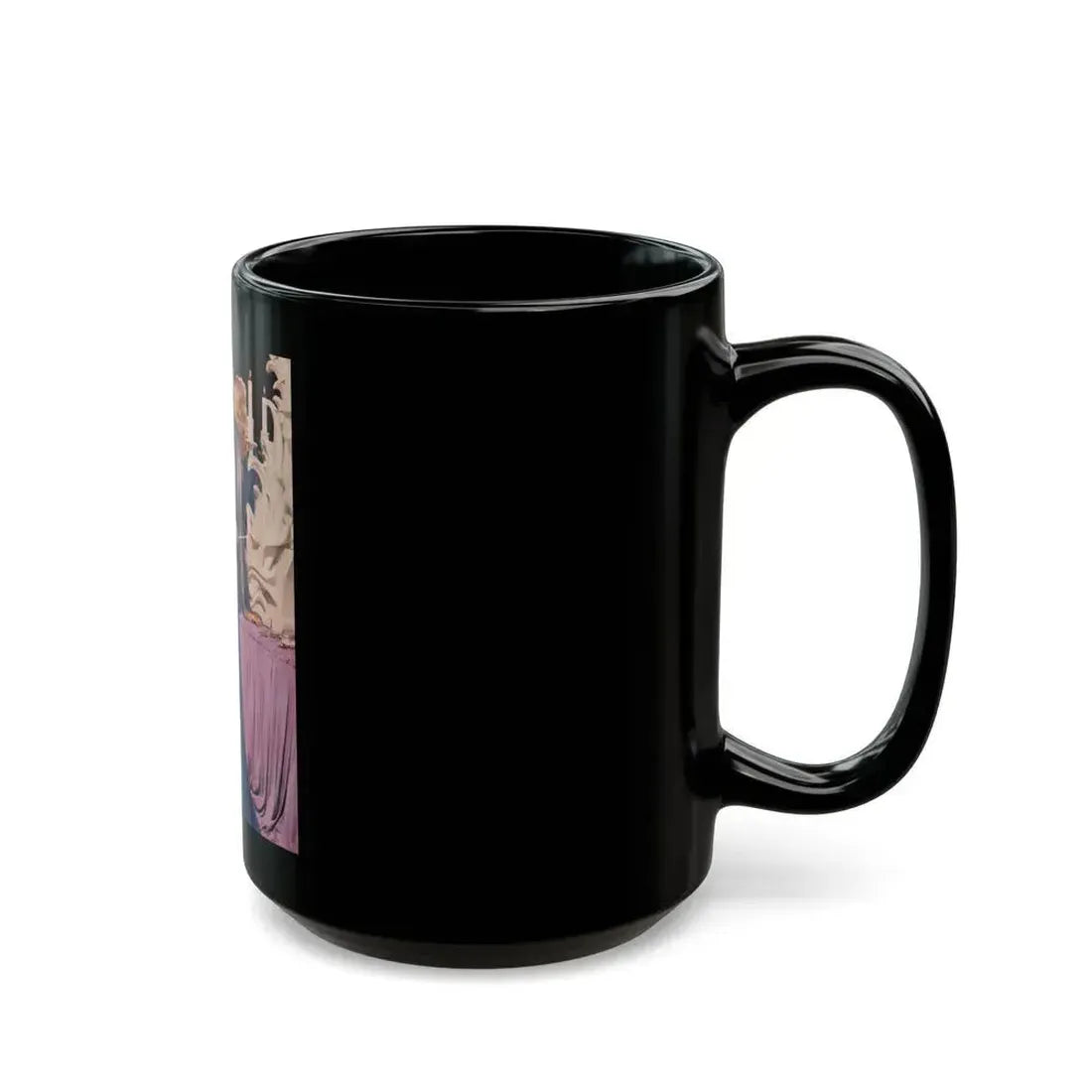 Adele Jergens #128 (Vintage Female Icon) Black Coffee Mug - Go Mug Yourself