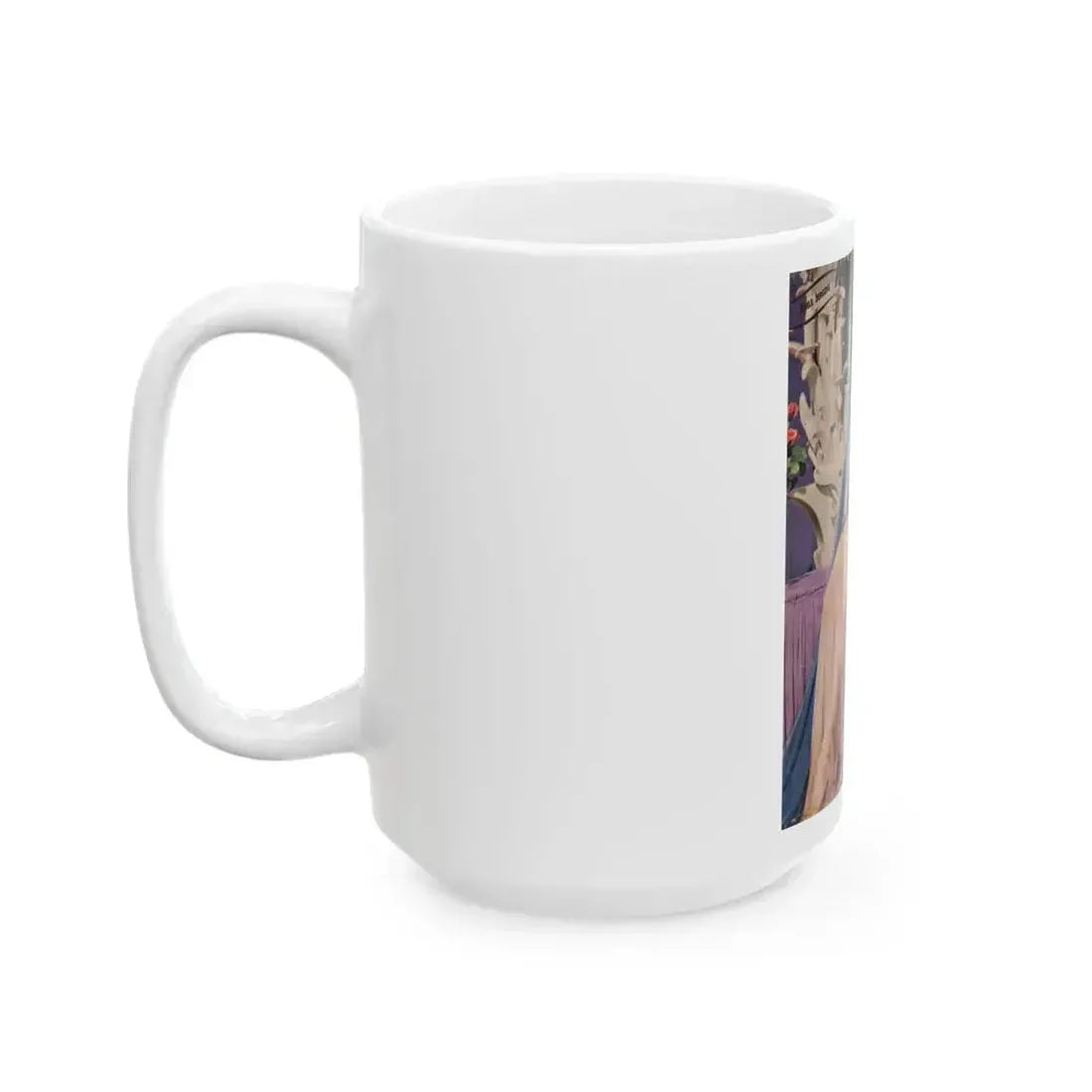 Adele Jergens #128 (Vintage Female Icon) White Coffee Mug - Go Mug Yourself