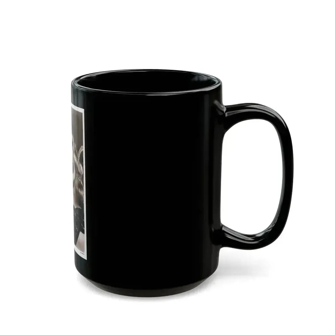 Adele Jergens #13 (Vintage Female Icon) Black Coffee Mug - Go Mug Yourself