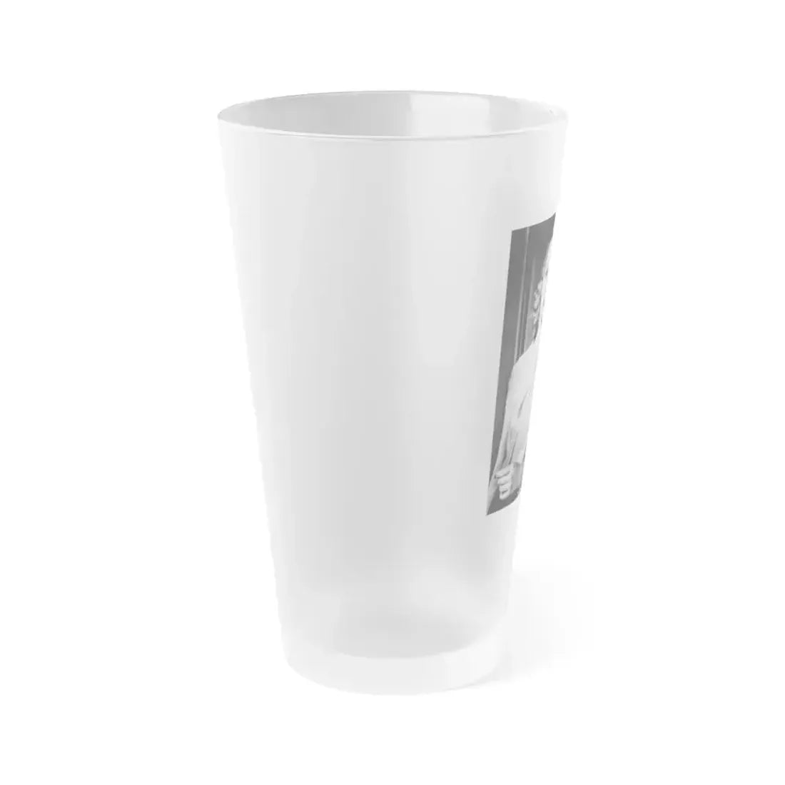 Adele Jergens #130 (Vintage Female Icon) Frosted Pint Glass 16oz - Go Mug Yourself