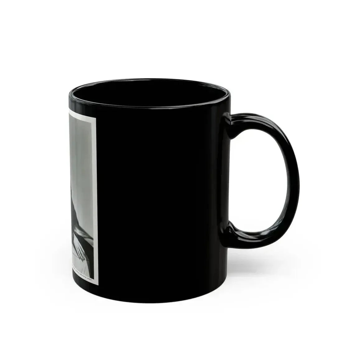 Adele Jergens #131 (Vintage Female Icon) Black Coffee Mug - Go Mug Yourself